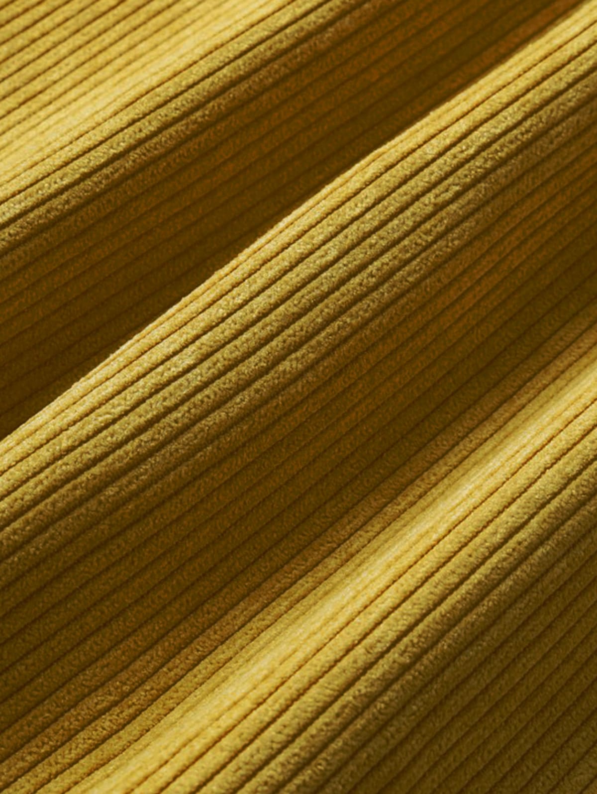 Men's Half-Button Corduroy Long-Sleeve Shirt