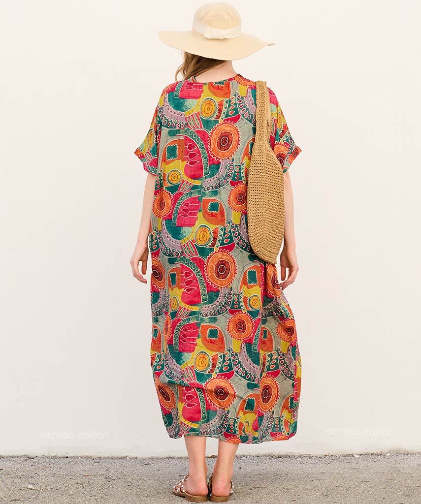 Casual dress with pockets – Ornella Caftan™