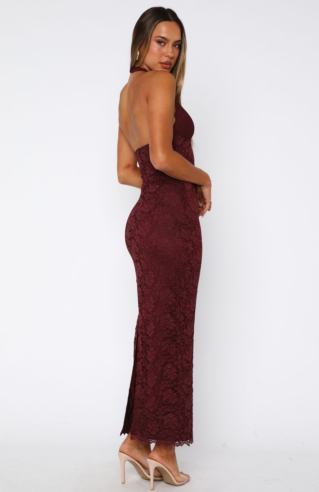 ARIA | Lace Me Maxi Dress