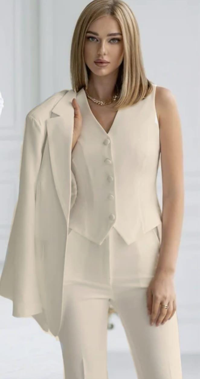 Safira Suit (Jacket + Trousers + Waistcoat)