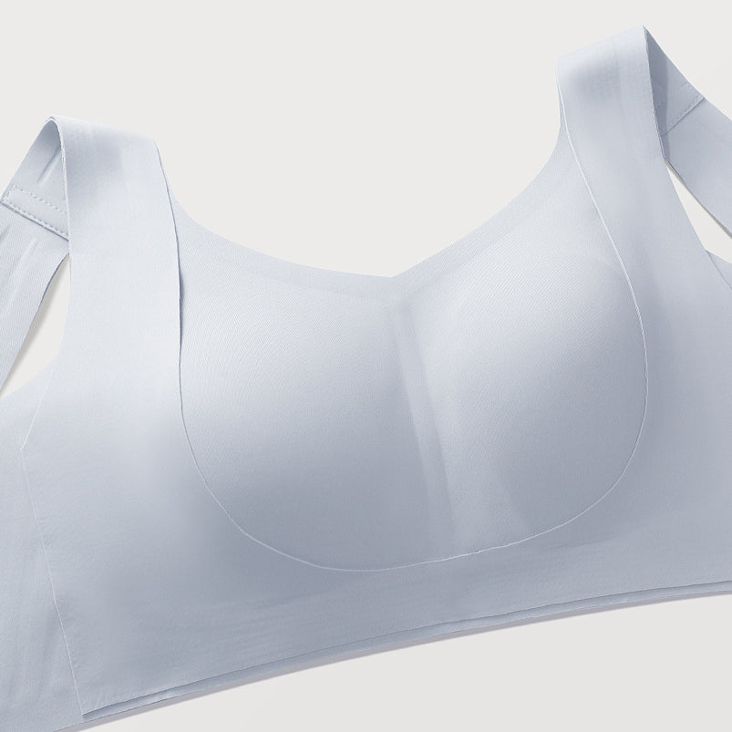 Minimizer push up wireless bra