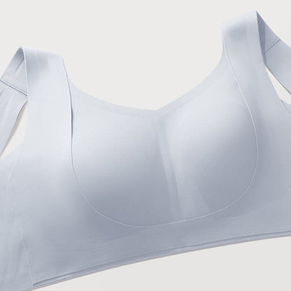 Minimizer push up wireless bra