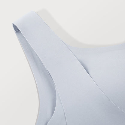 Minimizer push up wireless bra