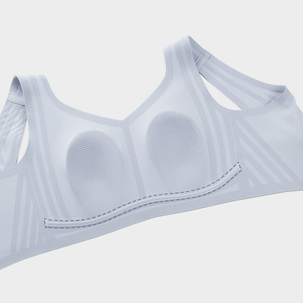 Minimizer push up wireless bra