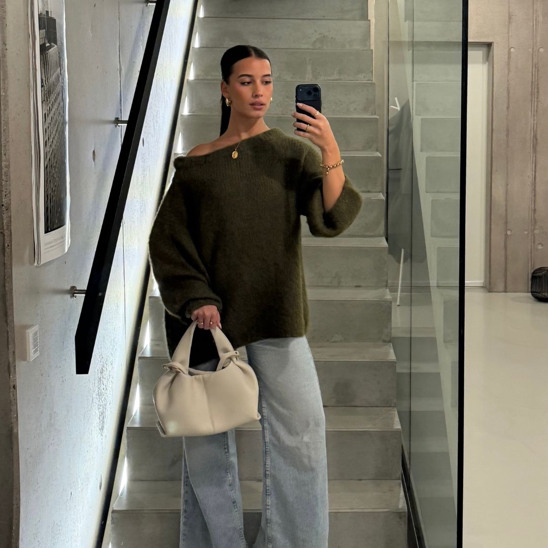 Ultra-Soft Off-Shoulder Knit