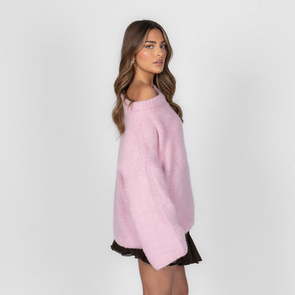 Ultra-Soft Off-Shoulder Knit