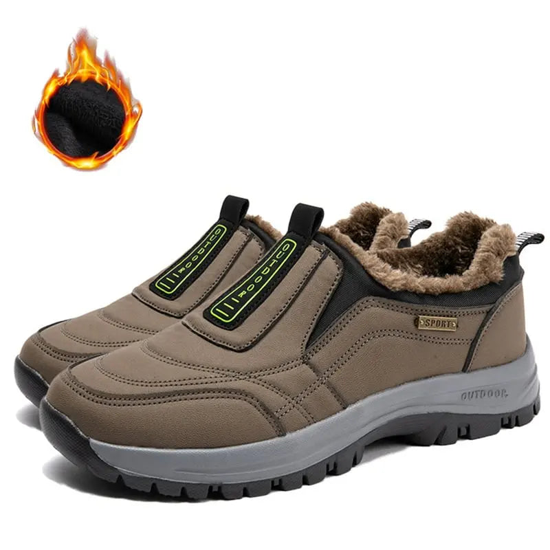 Men's Orthopedic Slip-On Winter Walking Shoes