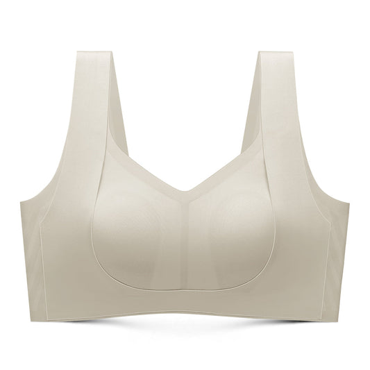 Minimizer push up wireless bra
