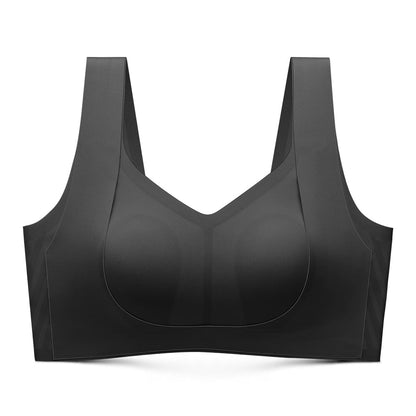 Minimizer push up wireless bra
