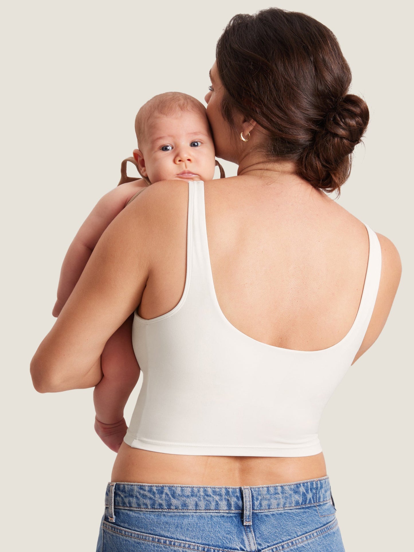 AuraFit® Nursing Crop Tank Top
