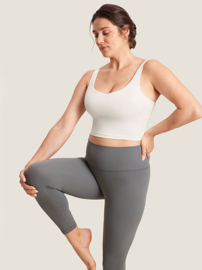 AuraFit® Nursing Crop Tank Top