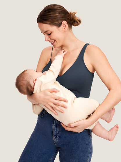 AuraFit® Nursing Crop Tank Top