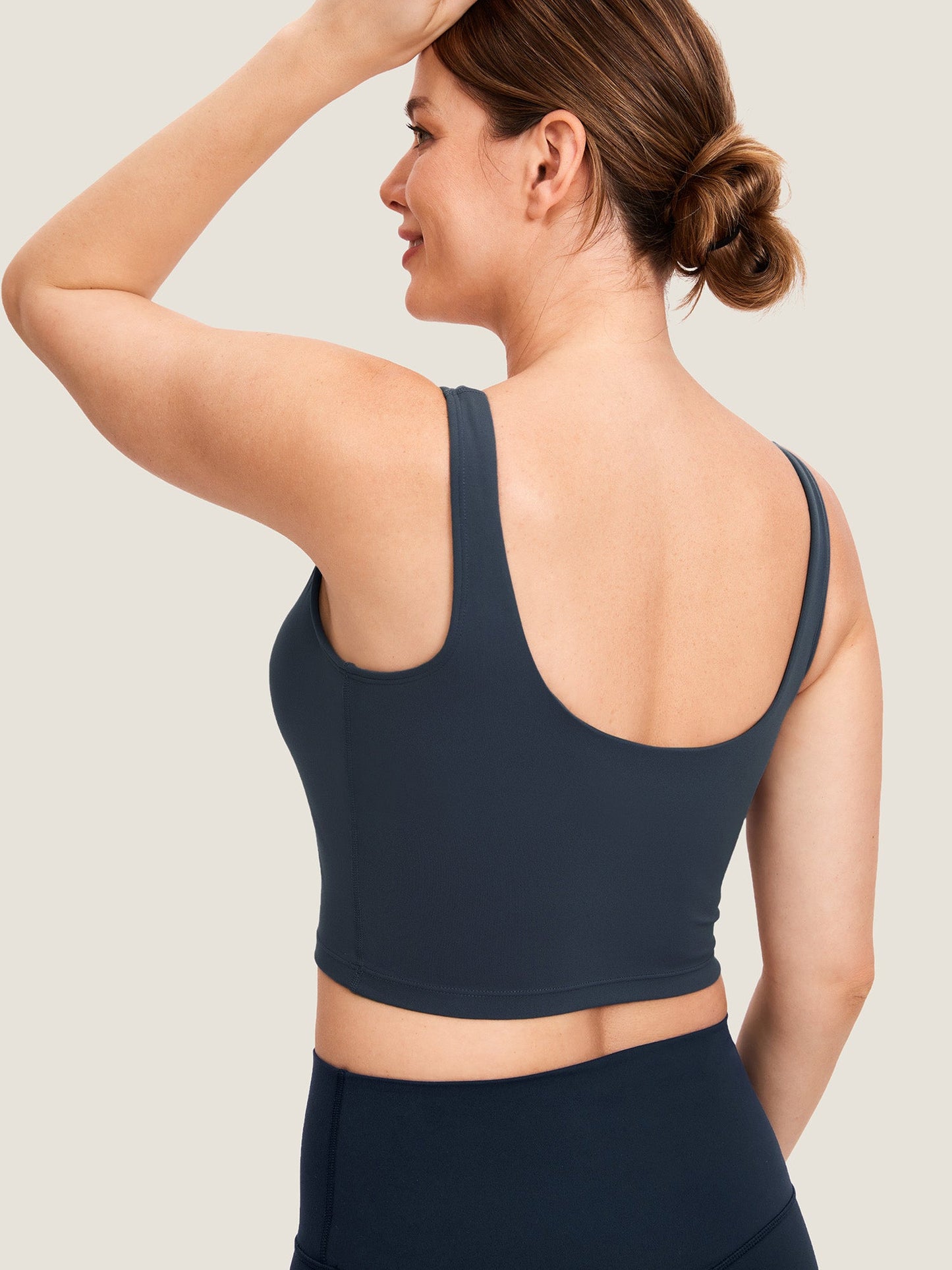 AuraFit® Nursing Crop Tank Top