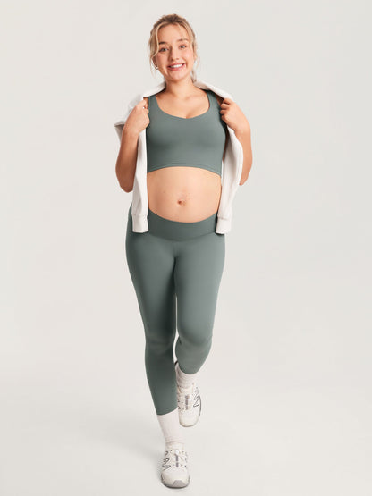 AuraFit® Nursing Crop Tank Top