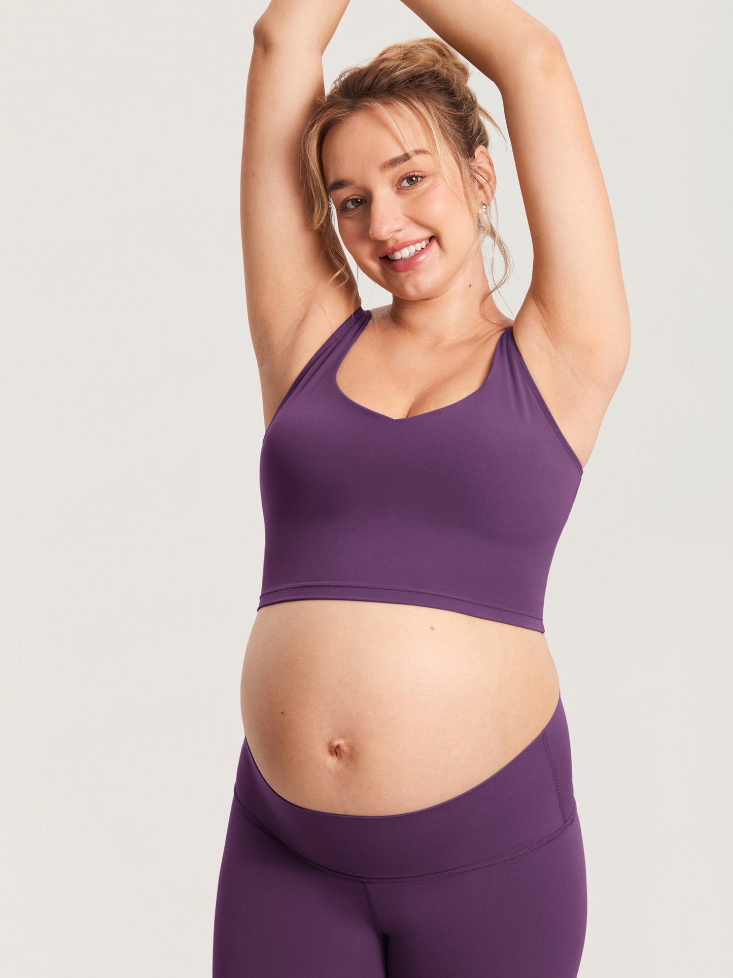 AuraFit® Nursing Crop Tank Top
