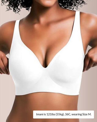 Curvvvy® Deep V Lift Seamless Wireless Jelly Bra