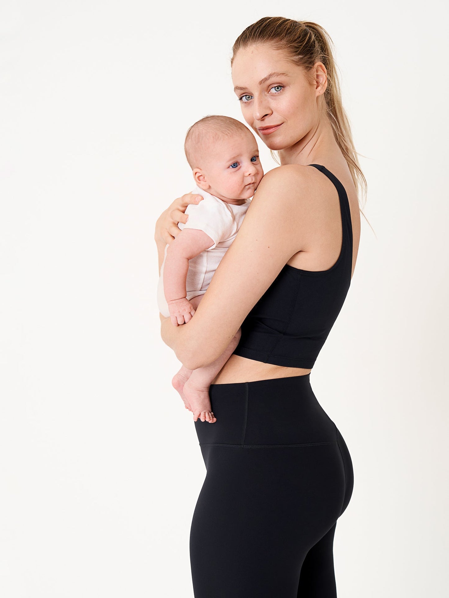 AuraFit® Nursing Crop Tank Top