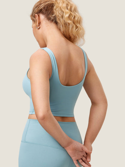 AuraFit® Nursing Crop Tank Top