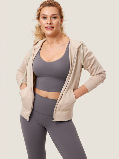 AuraFit® Nursing Crop Tank Top