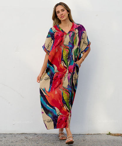 Casual Dress with Pockets – Ornella Caftan™