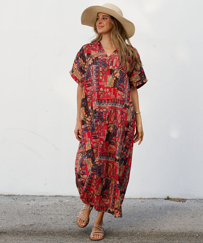 Casual Dress with Pockets – Ornella Caftan™