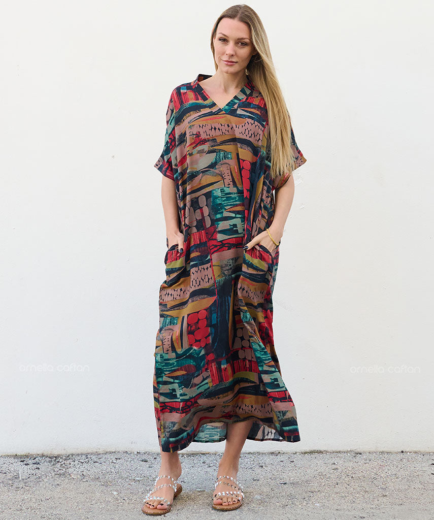 Casual Dress with Pockets – Ornella Caftan™