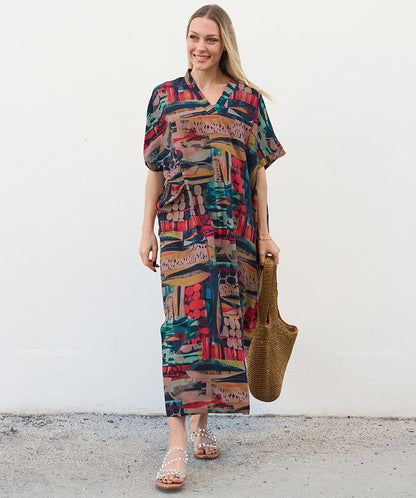 Casual Dress with Pockets – Ornella Caftan™