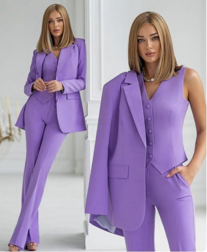 Safira Suit (Jacket + Trousers + Waistcoat)
