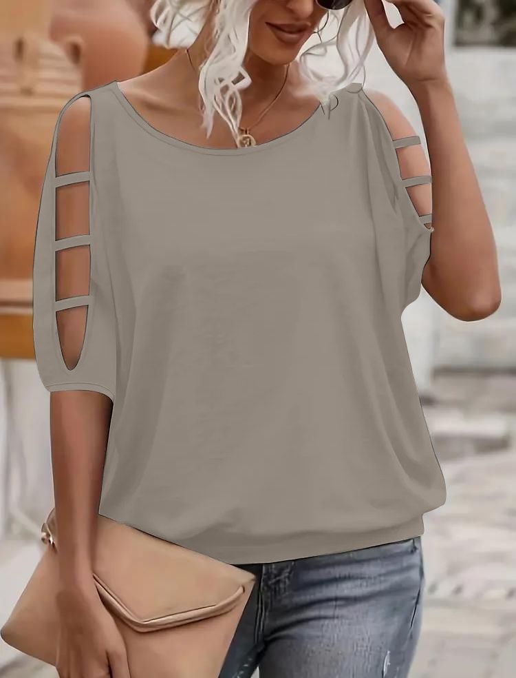 Top with Cut-Out Elegant and Lightweight
