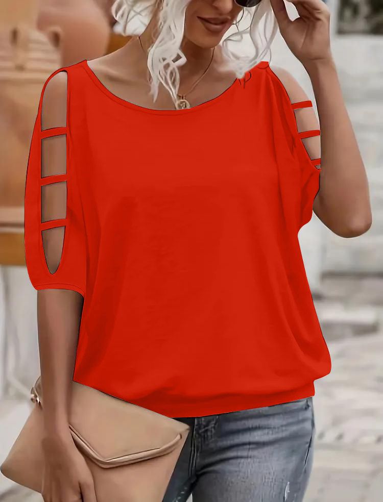 Top with Cut-Out Elegant and Lightweight