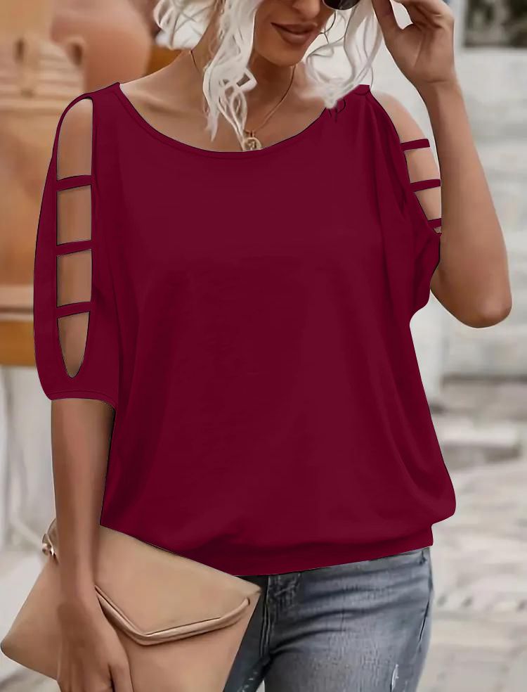 Top with Cut-Out Elegant and Lightweight