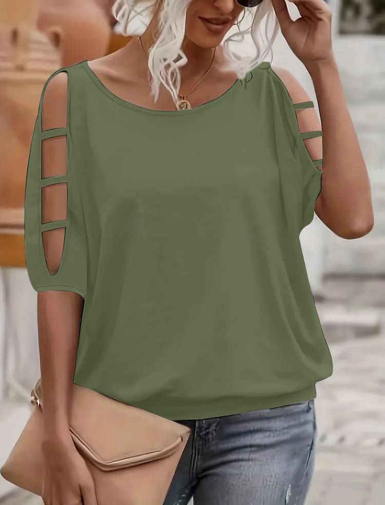 Top with Cut-Out Elegant and Lightweight