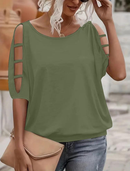 Top with Cut-Out Elegant and Lightweight