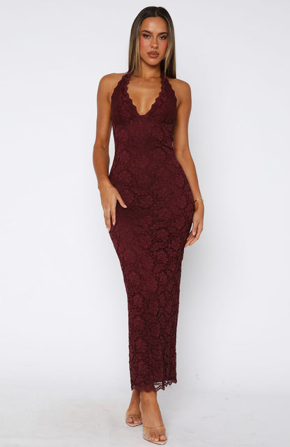 ARIA | Lace Me Maxi Dress