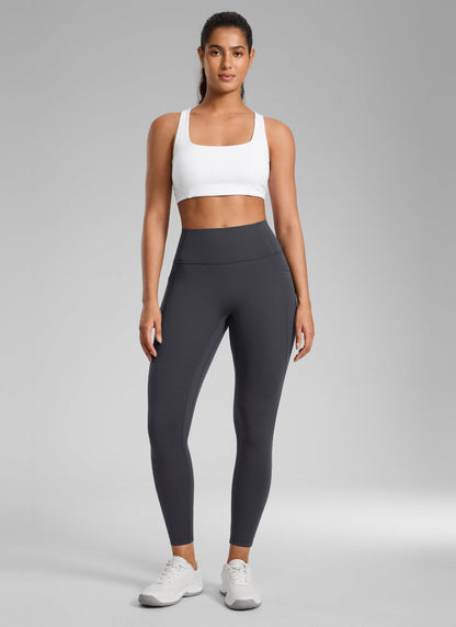 AuraFit™ No Front Seam Pocket Legging 25''