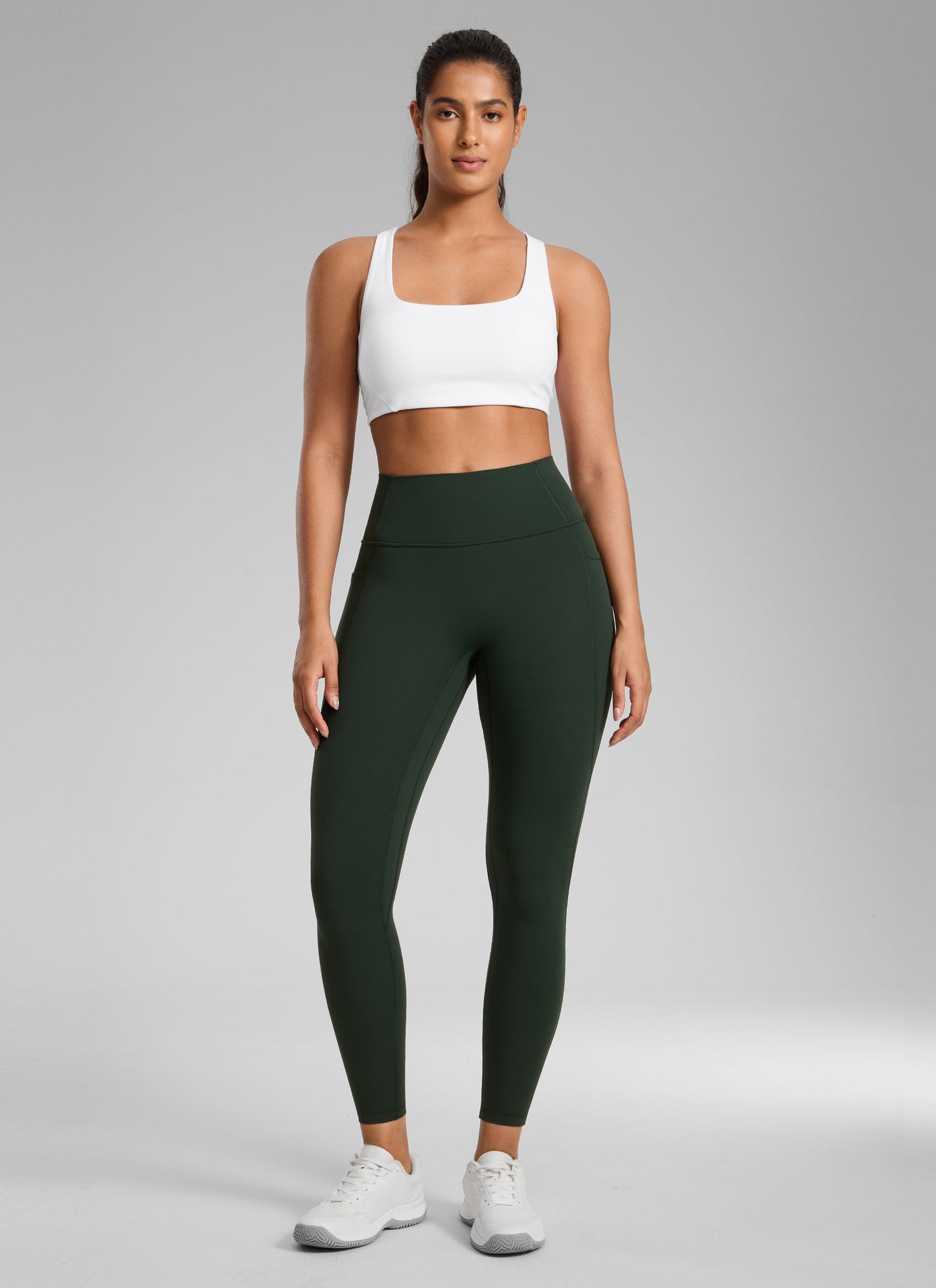 AuraFit™ No Front Seam Pocket Legging 25''