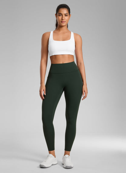 AuraFit™ No Front Seam Pocket Legging 25''