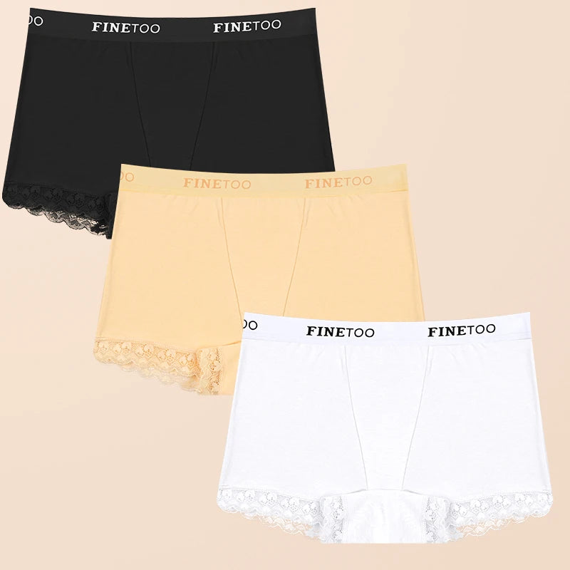 3 Pieces Women's Lace Panties