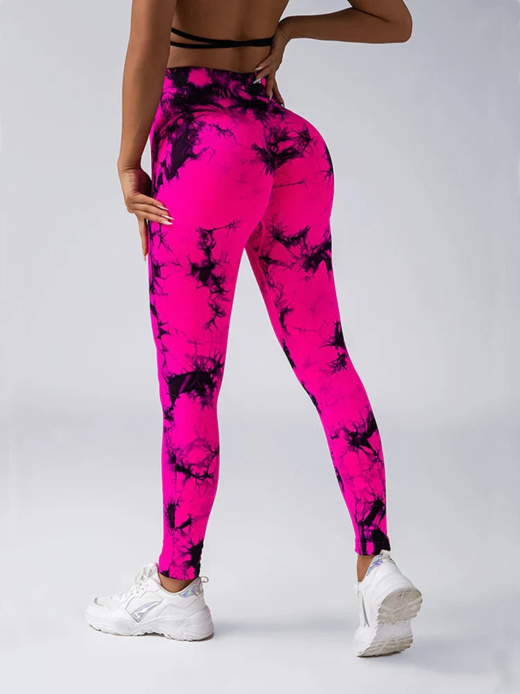 Tie Dye High Waist Leggings