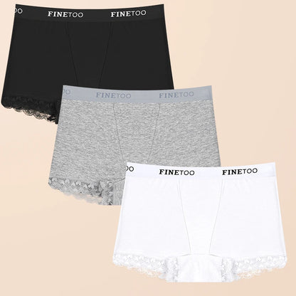 3 Pieces Women's Lace Panties