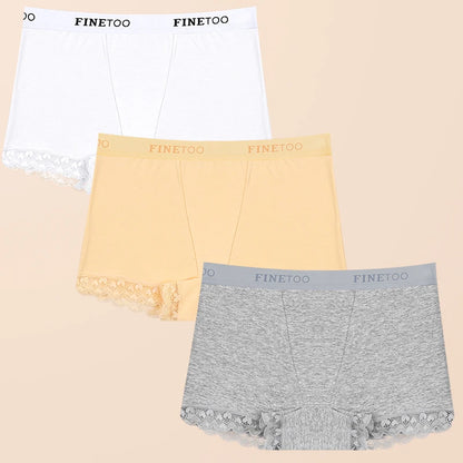 3 Pieces Women's Lace Panties
