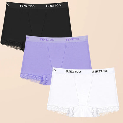 3 Pieces Women's Lace Panties