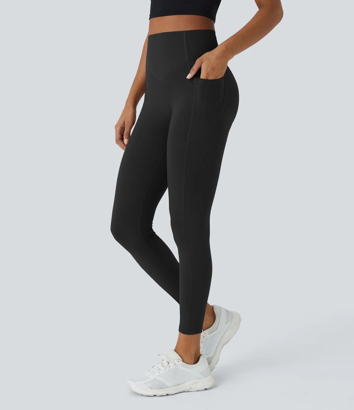 AuraFit High Waisted Tummy Control Shaping Training Leggings 2.0