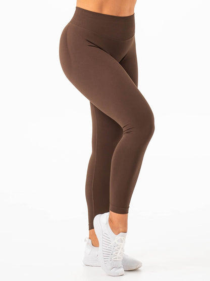 Boost Seamless Leggings - Chocolate