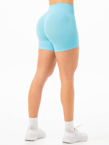 Boost Seamless Shorts - Baby Blue