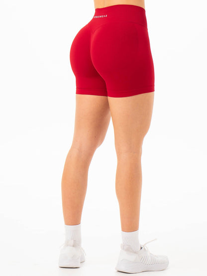 Boost Seamless Shorts - Cherry