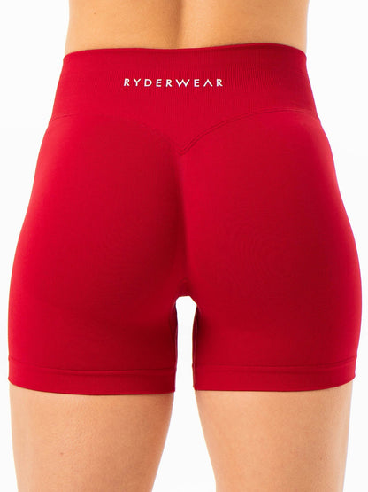 Boost Seamless Shorts - Cherry