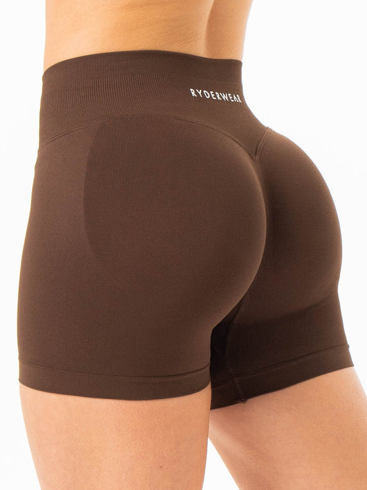 Boost Seamless Shorts - Chocolate