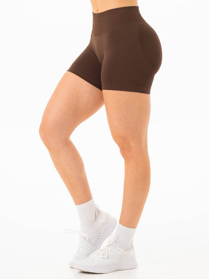 Boost Seamless Shorts - Chocolate