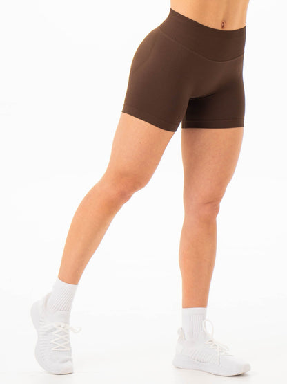 Boost Seamless Shorts - Chocolate